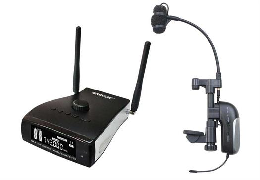 ACEMIC trådlöst mikrofonpaket för akustisk gitarr - PR-8/GT-10T