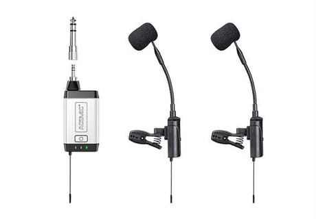 Acemic trådlösa mikrofoner för saxofon - Q2/ST-5