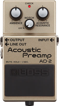 Boss AD-2 akustisk förförstärkargitarrpedal
