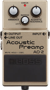Boss AD-2 akustisk förförstärkargitarrpedal