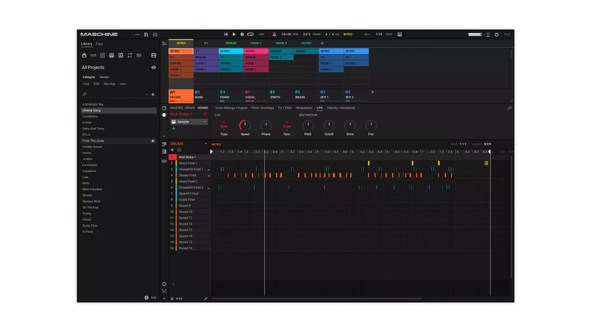 Maschine 3 Paket Uppdatering