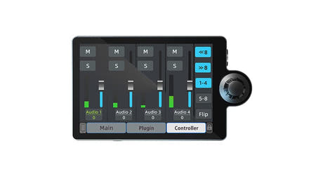 iCon aio2 USB-ljudkort och controller, 2 in och 2 ut