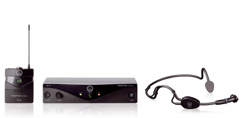 AKG WMS45 trådlöst sporthuvudbandssystem - A (530 - 560 MHz)