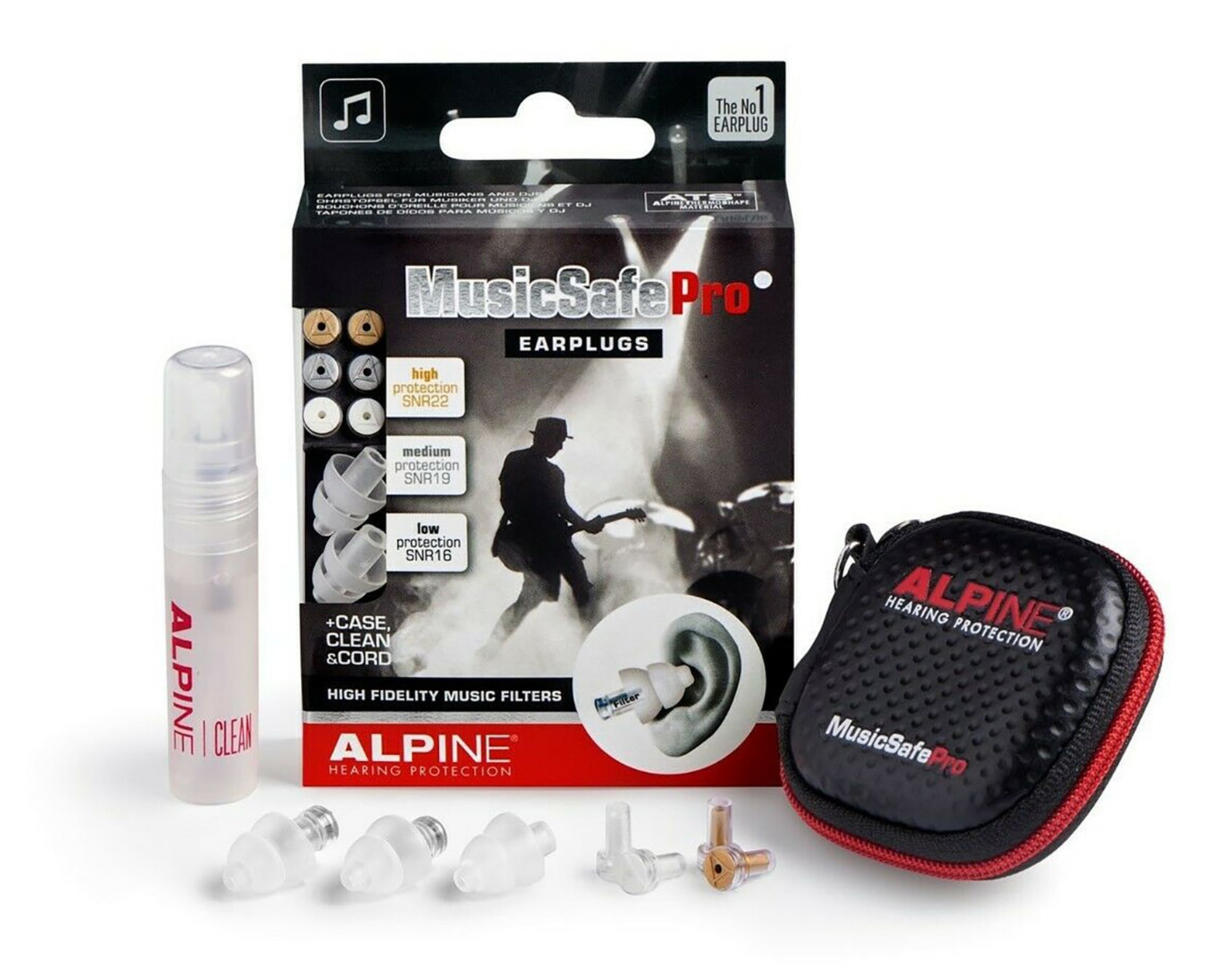Alpine MusicSafe Pro öronproppar (klar)