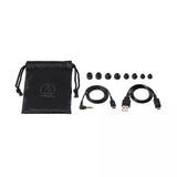 Audio-Technica ATH-ANC100BTBK trådlösa brusreducerande in-ear-hörlurar (svarta)