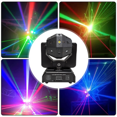 LIGHT4ME ATLAS rörlig 4-i-1 LED-multieffektlampa