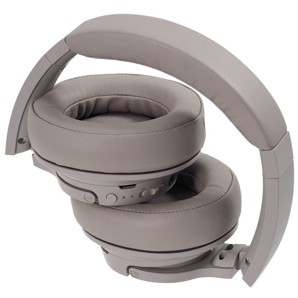 Audio-Technica ATH-SR50BTBK trådlösa hörlurar (brun/grå)