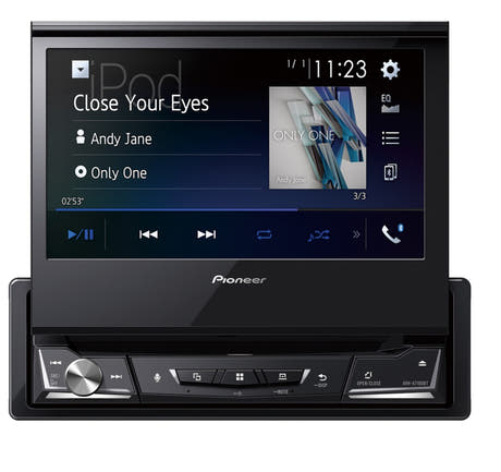 Pioneer NavGate71BT GPS-navigering och Bluetooth 