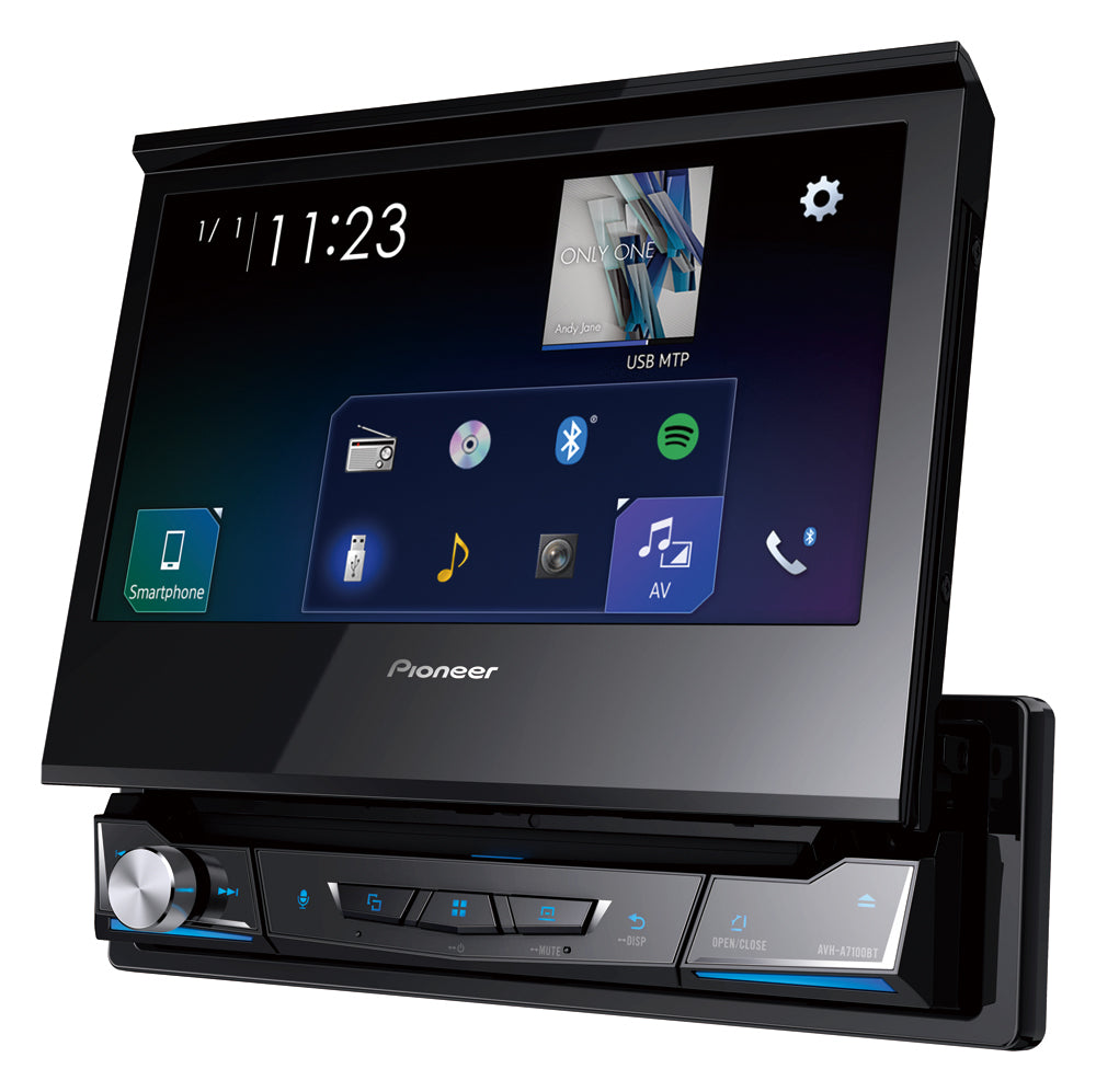 Pioneer AVH-A7100BT 1-DIN bilstereo multimediaspelare