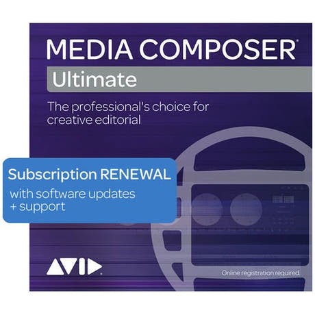 Media Composer Ultimate EDU-prenumeration FÖRNYELSE
