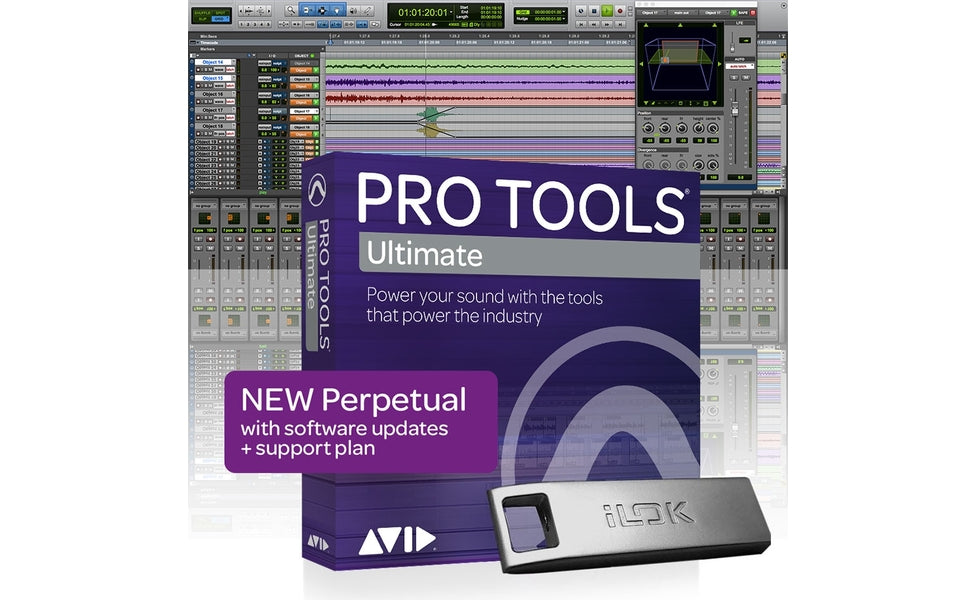 Pro Tools Ultimate perpetuell elektronisk kod - NY