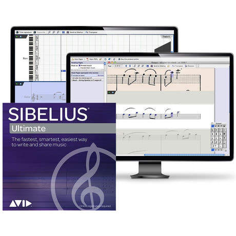 Sibelius Ultim perpetuell licens med PScore AScore