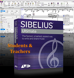 Sibelius Ultim Perpetual EDU Student/Lärare med PS