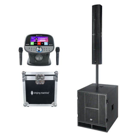 Bluetooth-högtalare med 2 mikrofoner (Svart)