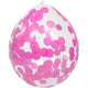 Ballonger med konfetti (rosa, 30 cm)