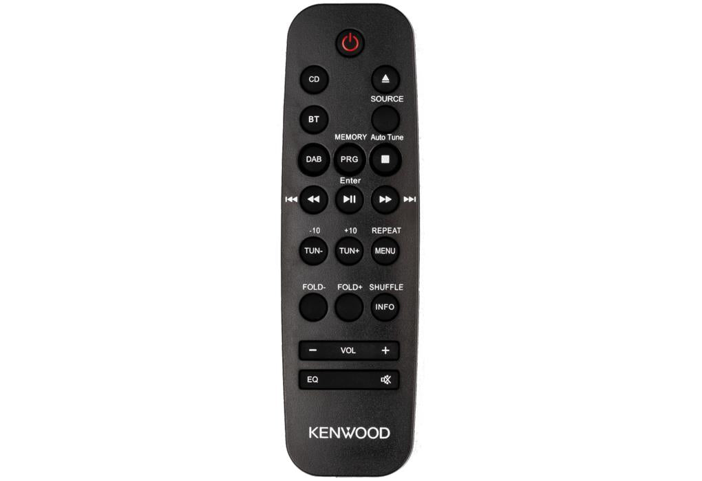 Kenwood M-918DAB - Minisystem med Bluetooth och DAB, Silver