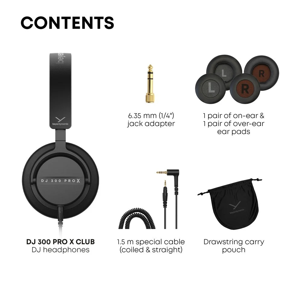 Beyerdynamic DJ 300 PRO X DJ-hörlurar
