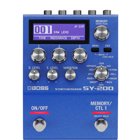 Boss SY-200 Synthesizer gitarrpedal