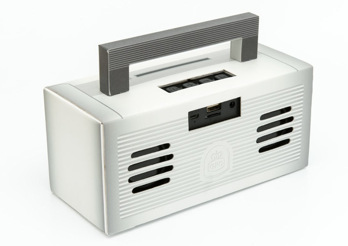 BRONX Bluetooth högtalare, silver