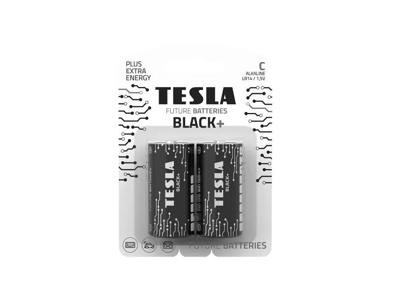 Tesla Black+ C Batterier (2 st)