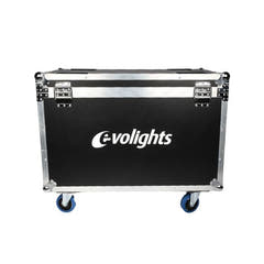 Flightcase för 4 Evolights 40x10W Wall Washer