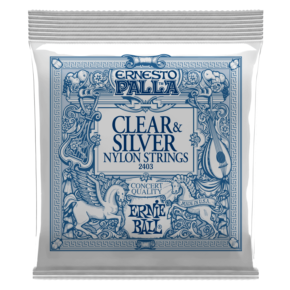 Ernie Ball Ernesto Palla Klara och Silver (klassisk)