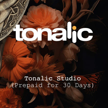Tonalic studio, förbetald i 30 dagar