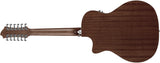Hagstrom Siljan II Grand Auditorium 12-strängad Wester-gitarr (naturlig)