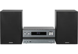 Kenwood M-918DAB-H Minisystem med Bluetooth och DAB+ (Aluminium)