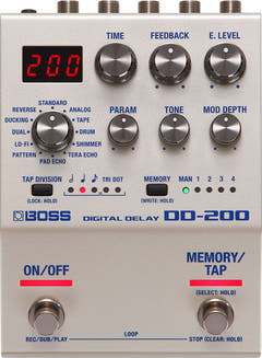 Boss DD-200 Digital Delay gitarrpedal