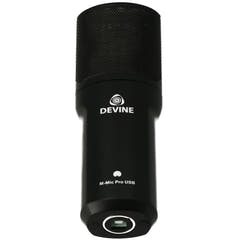 Devine M-Mic PRO mikrofon (USB), svart