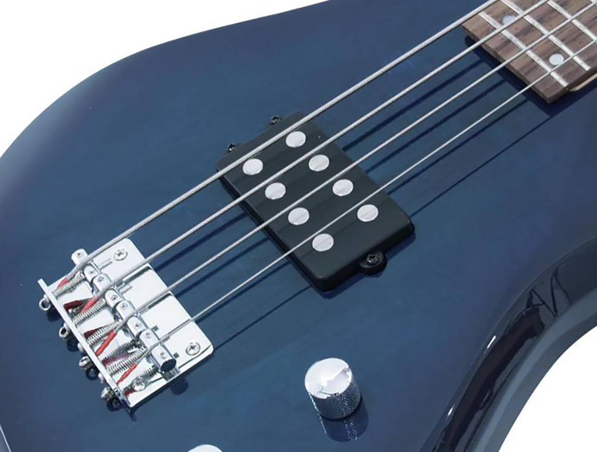 DiMavery SB-201 elektrisk bas (Blue Burst )