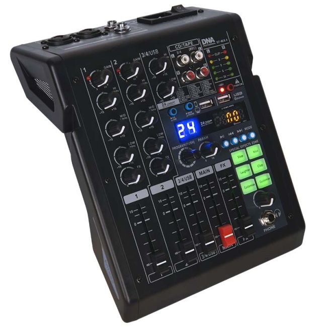 DNA EF-MIX 4, 4-kanals mixer med Bluetooth