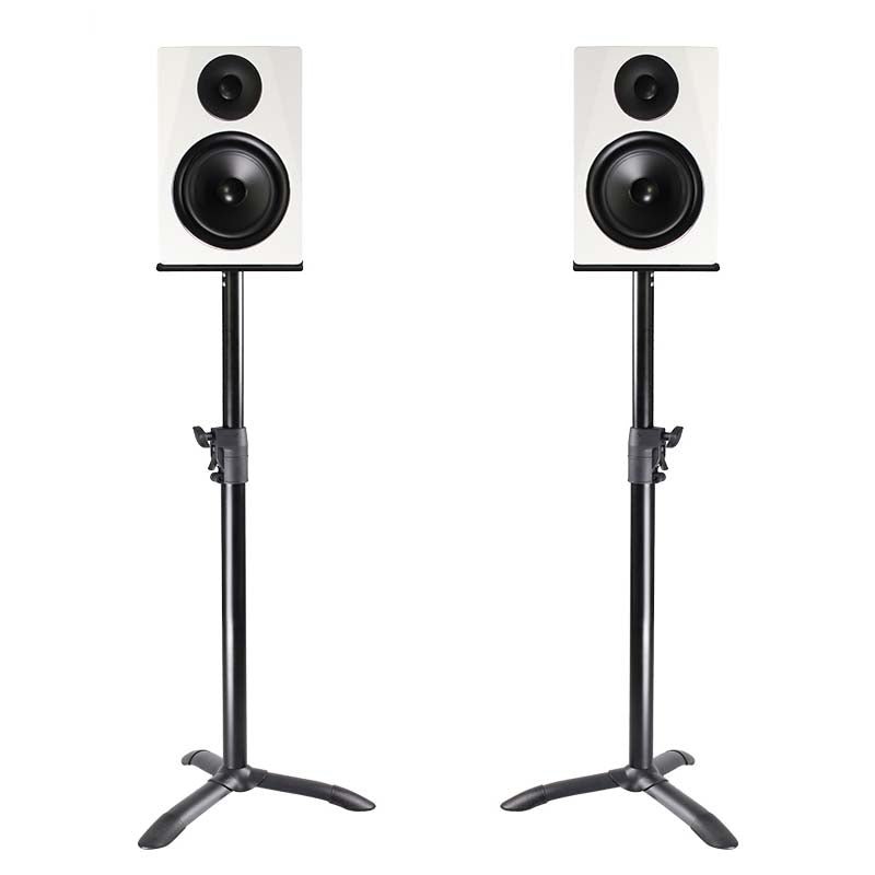 Studiomonitorset med 2 stativ (20kg)