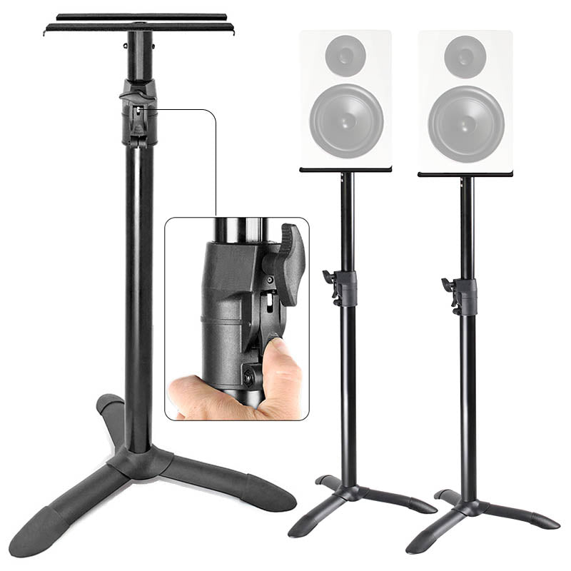 Studiomonitorset med 2 stativ (20kg)