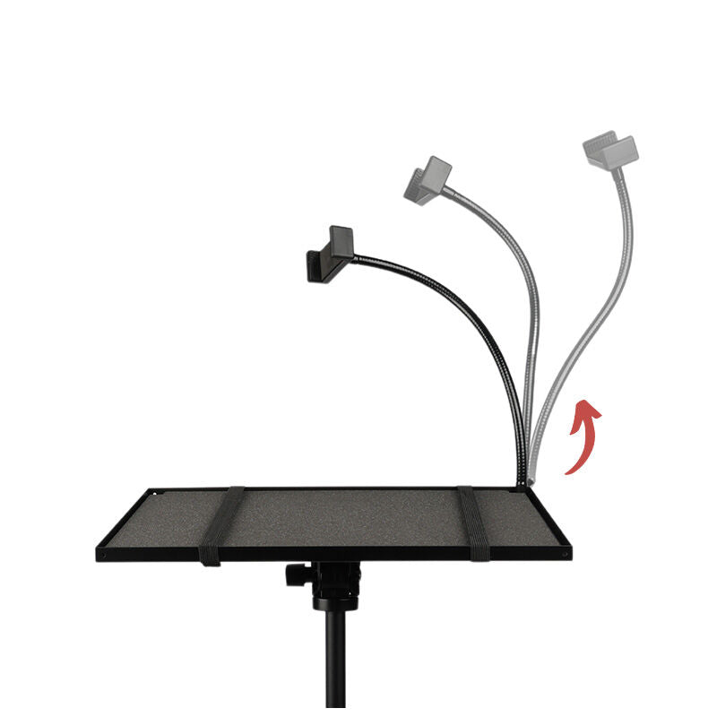 Laptop- och projektorstativ med smartphonehållare