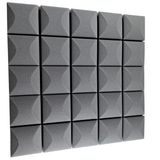 DNA AM5 GY Akustikpaneler 6 stk Grå Selvklæbende