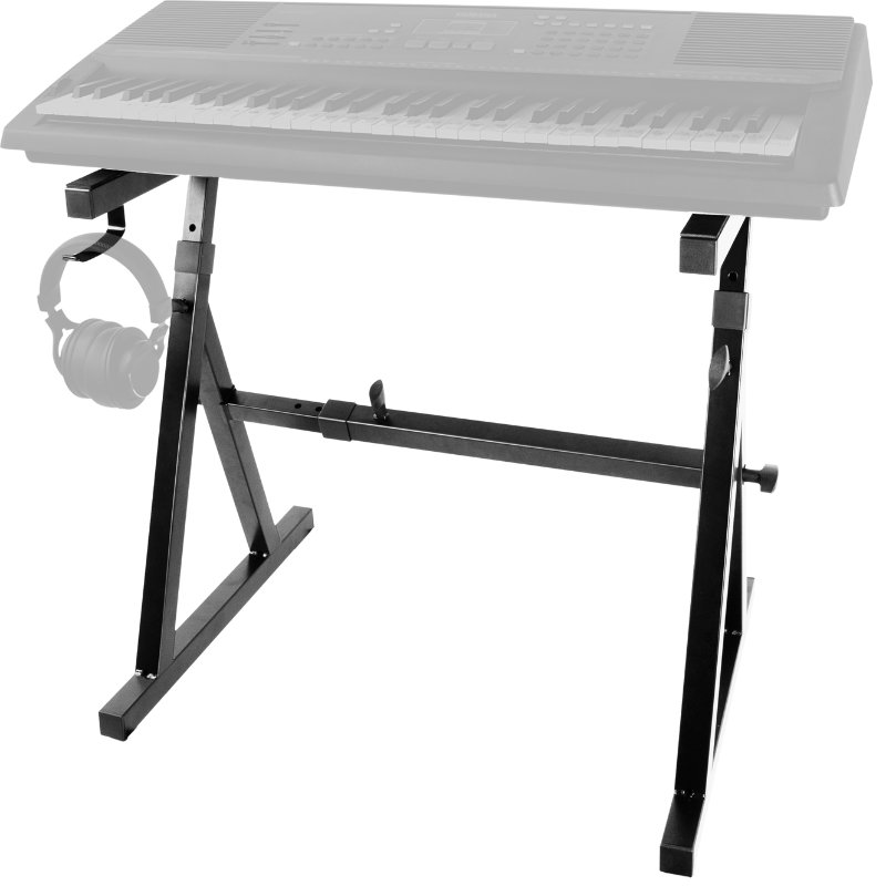 Keyboardstativ – Justerbart