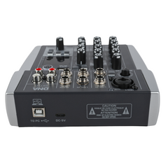DNA QMX502 Ljudmixer 5 Kanaler