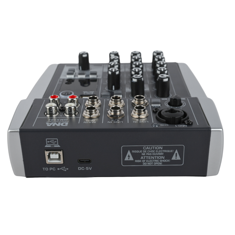 DNA QMX502 Ljudmixer 5 Kanaler