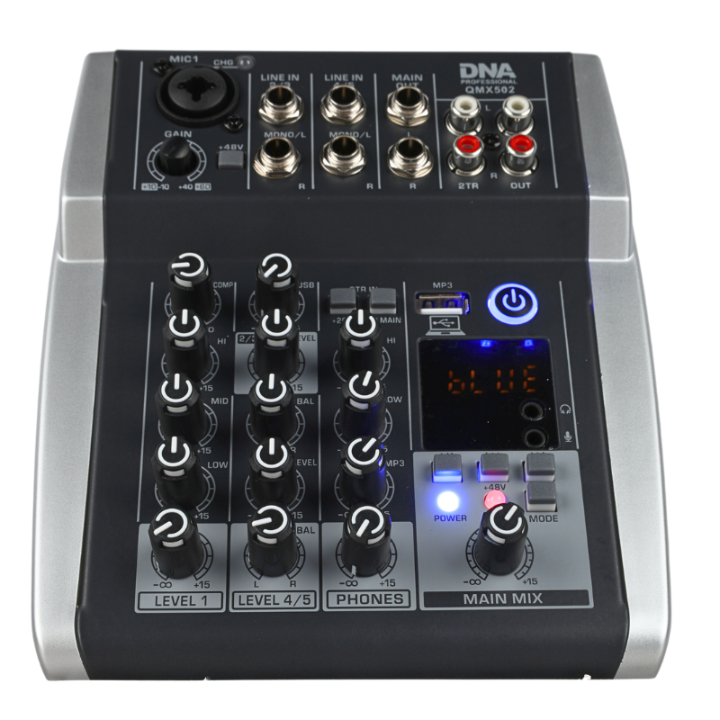 DNA QMX502 Ljudmixer 5 Kanaler
