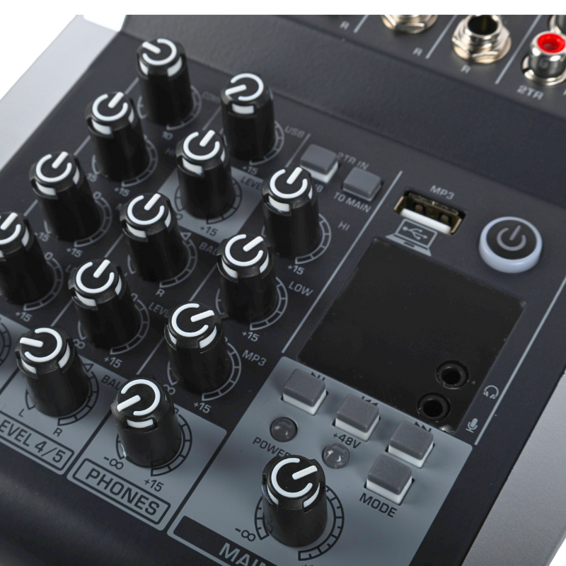 DNA QMX502 Ljudmixer 5 Kanaler