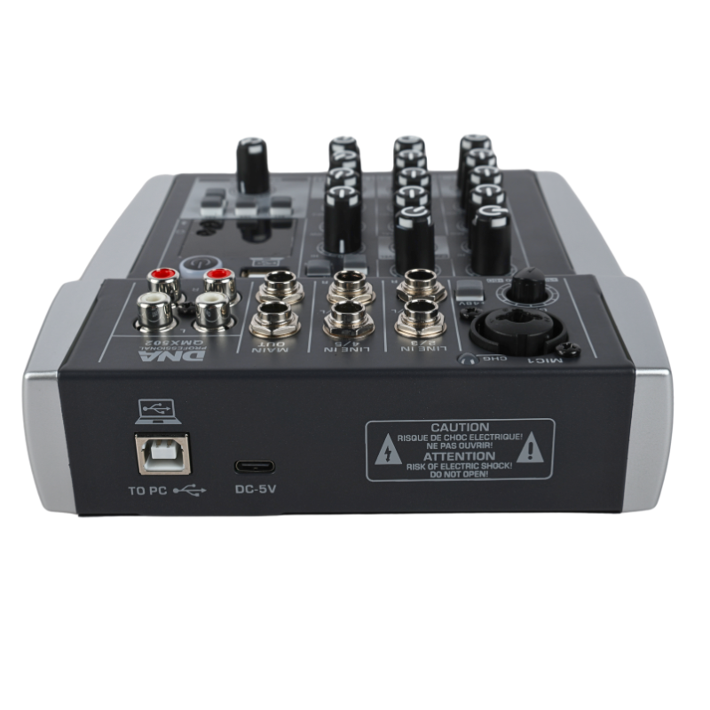 DNA QMX502 Ljudmixer 5 Kanaler