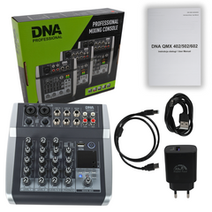 DNA QMX602 Ljudmixer 6 Kanaler