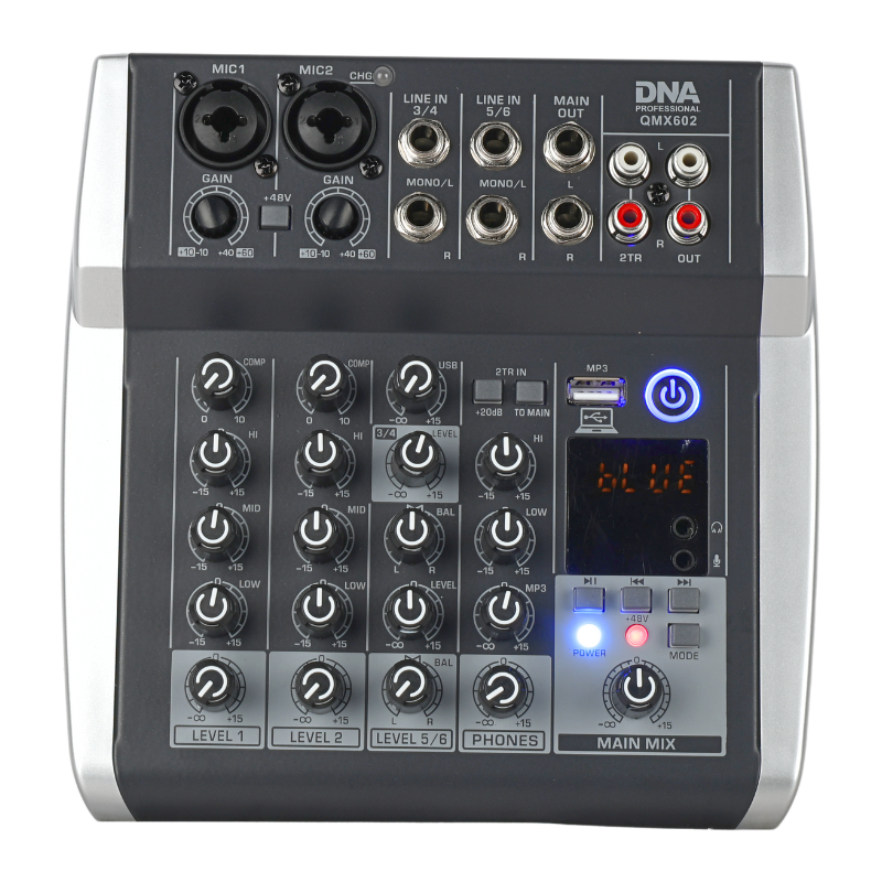 DNA QMX602 Ljudmixer 6 Kanaler