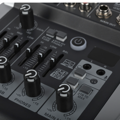 DNA QMX402 ljudmixer 3 kanaler och Bluetooth