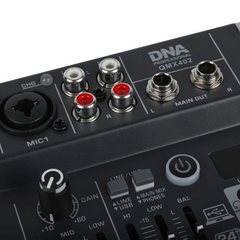 DNA QMX402 ljudmixer 3 kanaler och Bluetooth