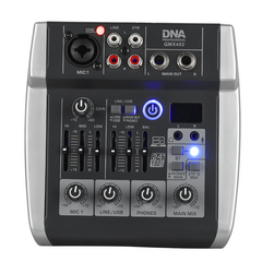 DNA QMX402 ljudmixer 3 kanaler och Bluetooth