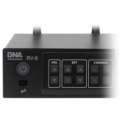 DNA RV-8 Trådlöst UHF Mikrofoner Set med 8 handhållna mikrofoner