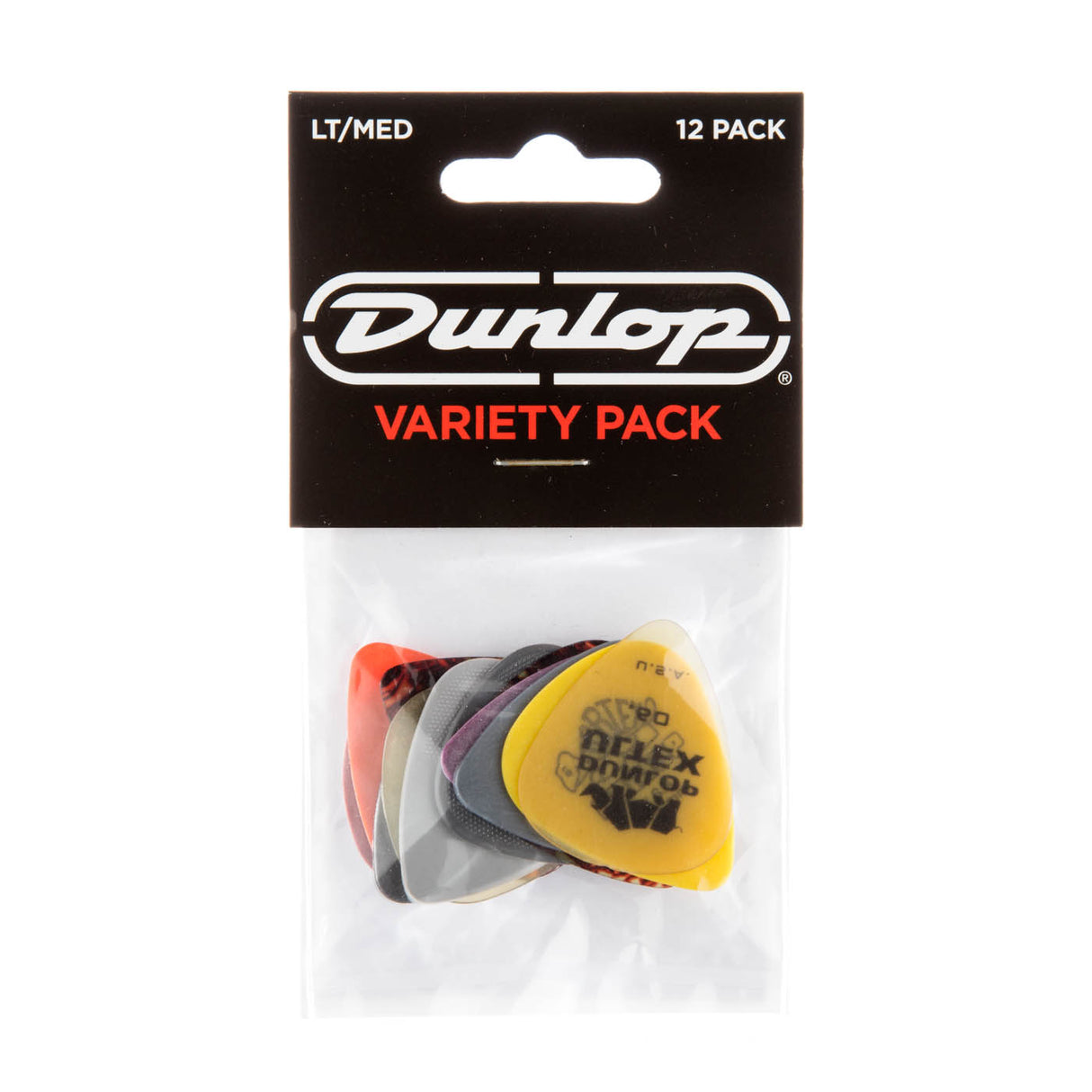 Dunlop PVP101 Picks 12 st. Blandat (Lätt/Medium)